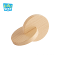 Popular Children Beech wood Montessori Baby Wooden Educational Material Toys Interlocking Disc